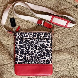 Coach Legacy Crossbody Swingpack Ocelot Cheetah